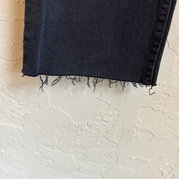 Zara black crop flare denim‎ jeans size 4 new with tags - Picture 2 of 6